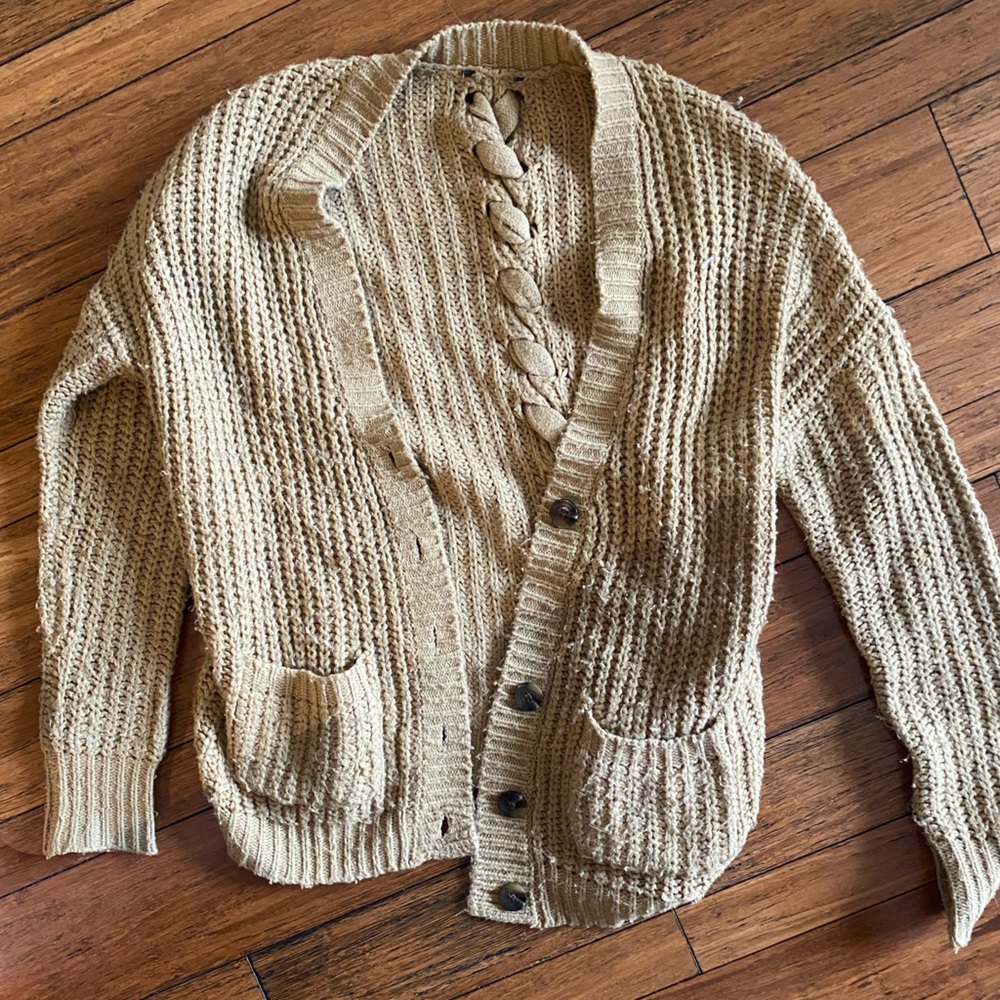 Button down cardigan